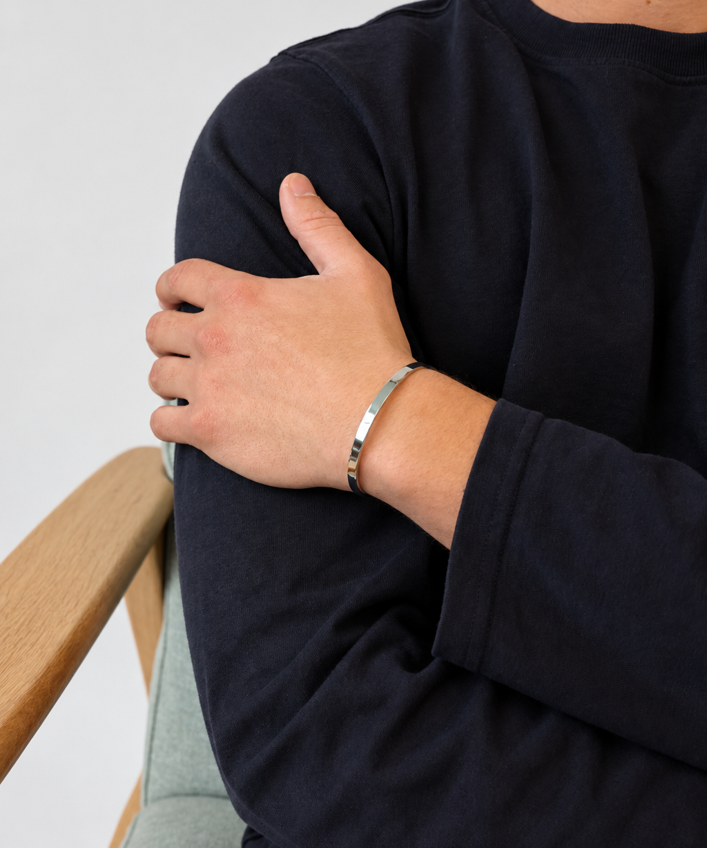 Classico Cuff - D'Argento