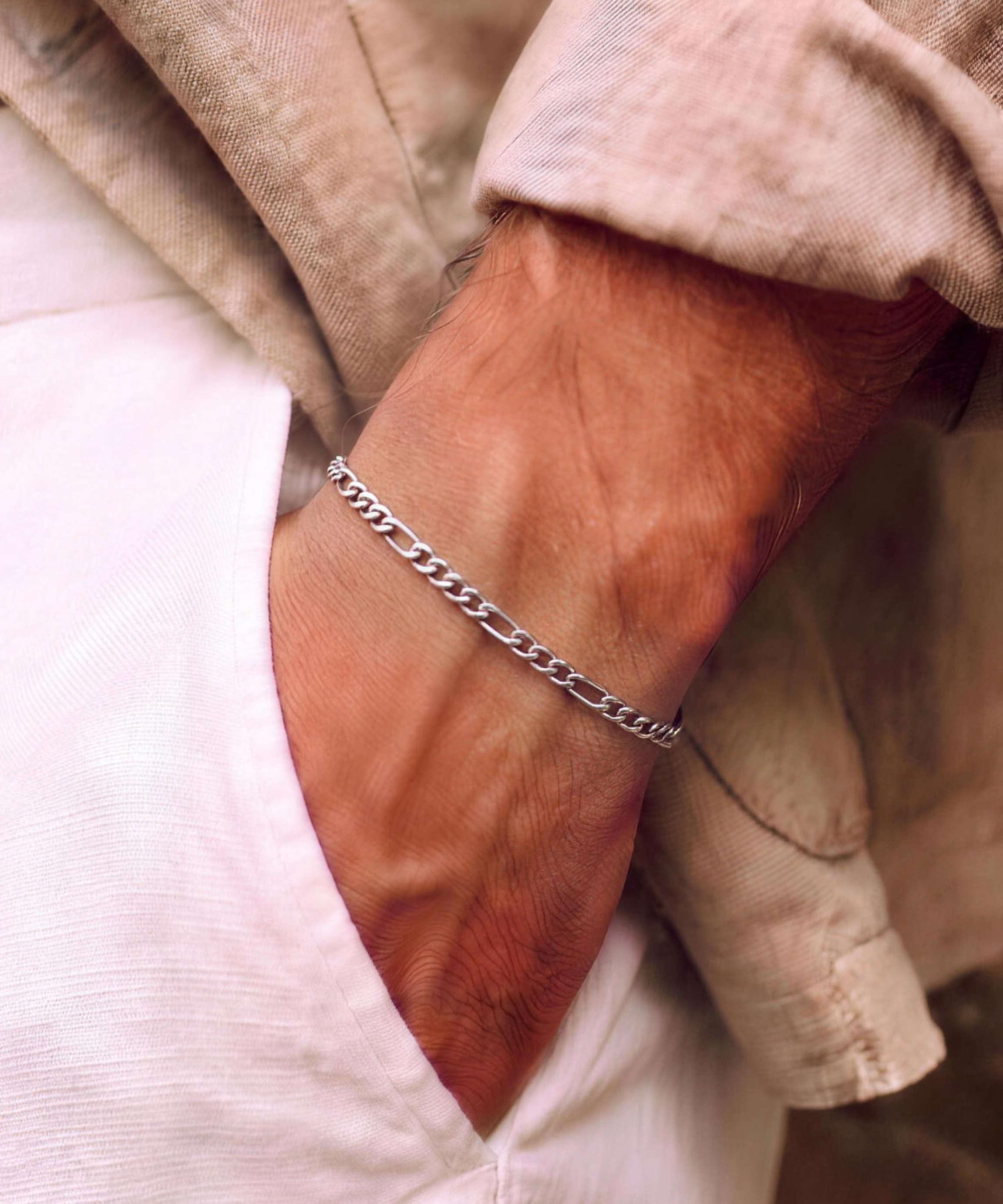 Figaro Bracelet - D'Argento