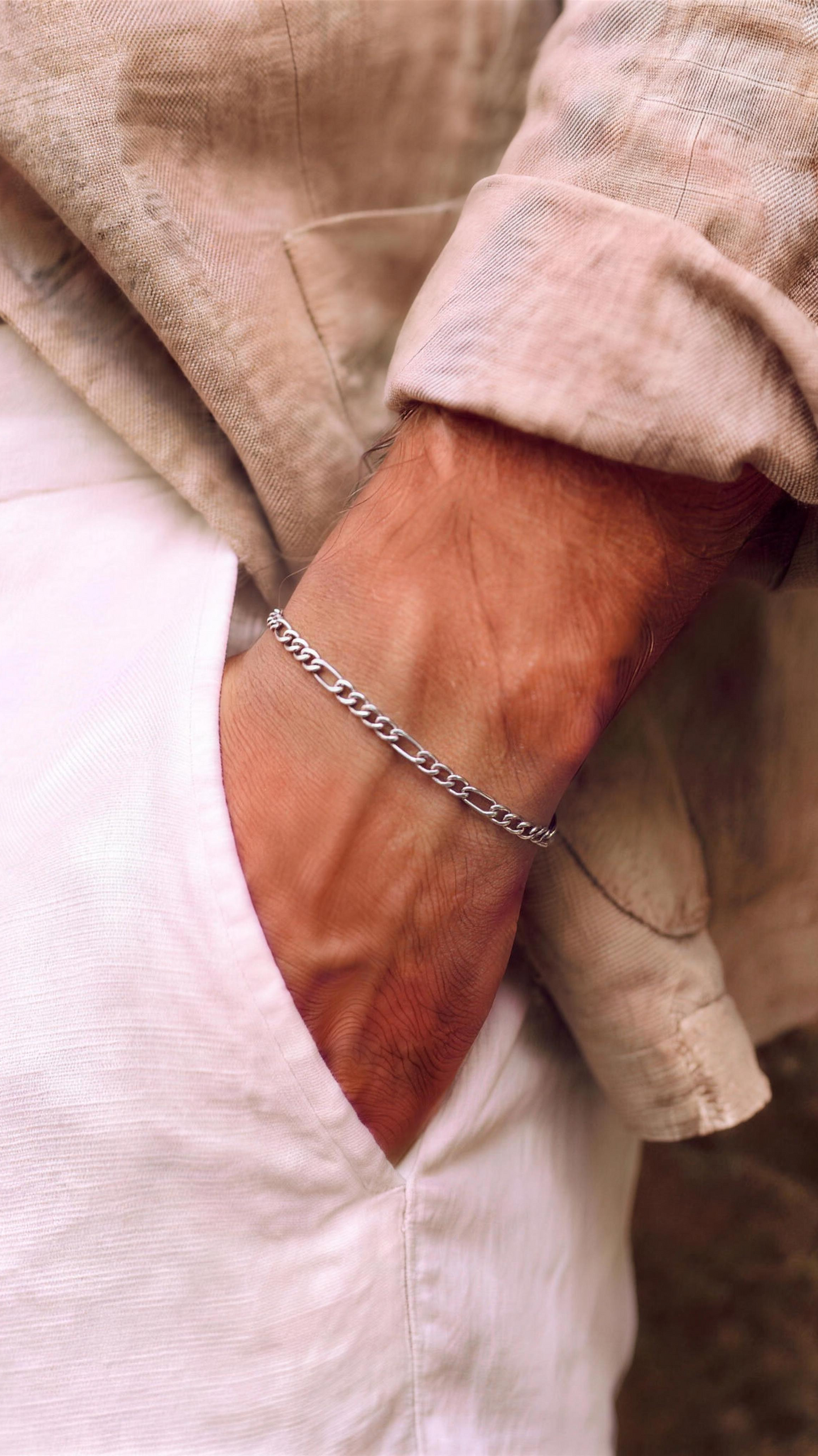 Figaro Bracelet - D'Argento
