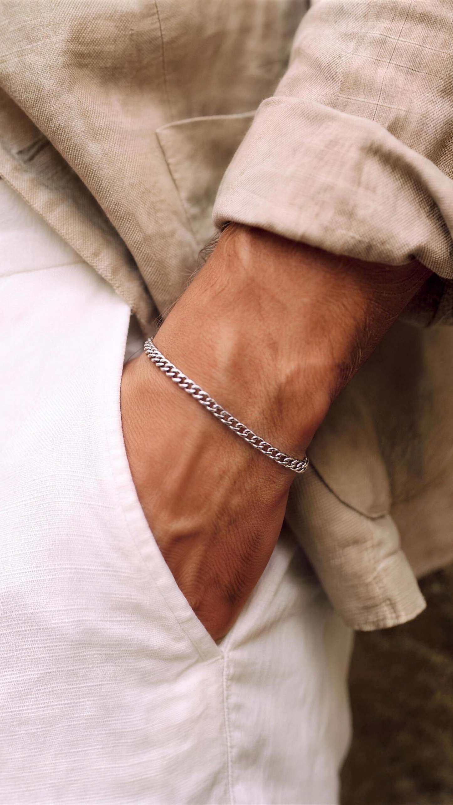 Catena Bracelet - D'Argento