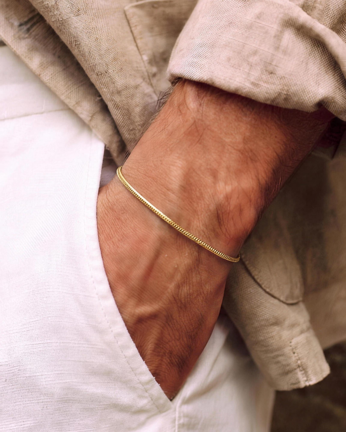 Serpente Bracelet - D'Oro